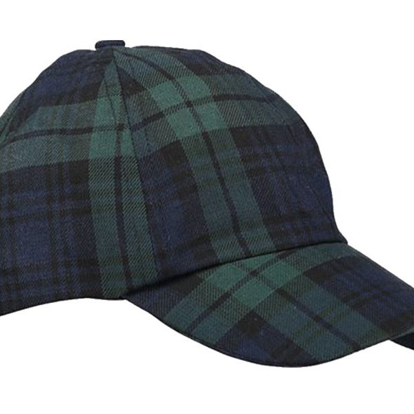 Black Watch Baseball Cap | Tartan Baseball Cap