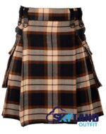 Rose Ancient Tartan Modern Utility Scottish Kilt for Highland Dress