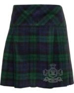 Black Watch Tartan Mini Billie Kilt Girls Mod Skirt - Image 2