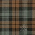 Black Watch Weathered Tartan Fabric By the Yard