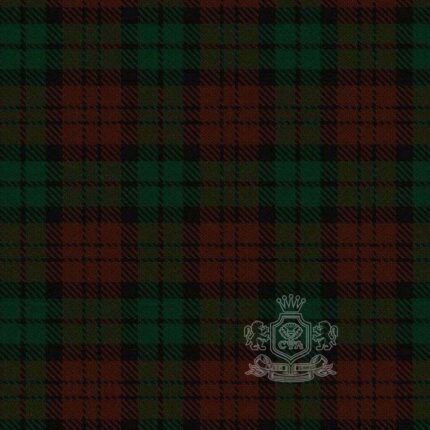 Brown Watch Tartan Fabric | Scottish Homespun Wool by Yard