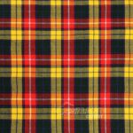 Buchanan Tartan Homespun Fabric | Scottish Wool by Yard
