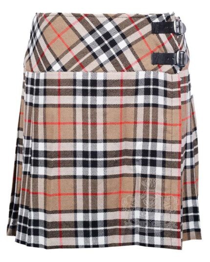 Campbell Thompson Tartan Mini Billie Kilt Girls Modern Kilt Skirt for Highland Dress