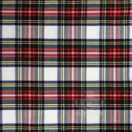 Dress Stewart Tartan Fabric for Sale | Scottish Wool by Yard