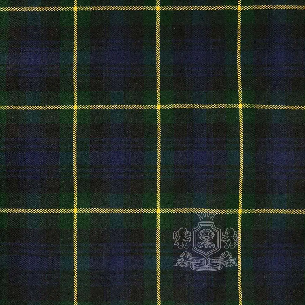 Gordon Tartan Homespun Fabric for Sale | Scottish Wool by Yard