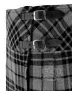 Grey Watch Tartan Mini Billie Kilt Girls Modern Kilt Skirt - Image 3