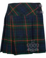 Gunn Tartan Mini Billie Kilt Girls Modern Kilt Skirt for Highland Dress