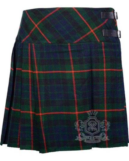 Gunn Tartan Mini Billie Kilt Girls Modern Kilt Skirt for Highland Dress