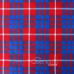 Hamilton Red Tartan Fabric for Sale | Scottish Wool by Yard