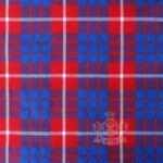 Hamilton Red Tartan Fabric for Sale | Scottish Wool by Yard