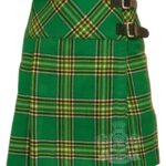 Irish Heritage Tartan Mini Billie Kilt Girls Celtic Kilt Skirt for Highland Dress