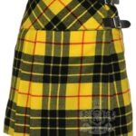 MacLeod of Lewis Tartan Mini Billie Kilt Girls Modern Kilt Skirt for Highland Dress