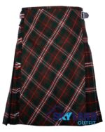 Scott Hunting Tartan Traditional 8-Yard Kilt with Bias Cut
