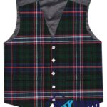 Scottish National tartan Argyle waistcoat made to order for Highland wear and kilts