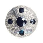 Grey Watch Tartan Kilt Fly Plaid with Free Brooch - Image 2