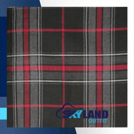 Spirit of Bruce tartan fabric for sale showing commemorative pattern honoring Robert the Bruce, authentic Scottish wool textile by the yard for tribute kilts