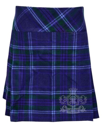 Spirit of Scotland Tartan Mini Billie Kilt Girls Modern Kilt Skirt for Highland Dress