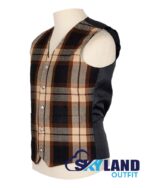 Rose Ancient Tartan Waistcoat – Argyle Vest Made to Order - Image 2