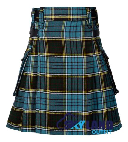 Anderson Tartan Modern Utility Scottish Kilt for Highland Dress