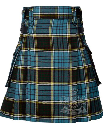 Anderson Tartan Modern Utility Scottish Kilt for Highland Dress
