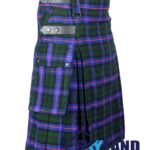 Armstrong Tartan Modern Utility Scottish Kilt for Highland Dress