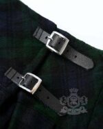 Black Watch Tartan Mini Billie Kilt Girls Mod Skirt - Image 4