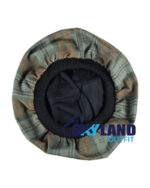 Weathered Black Watch Tartan Tam o' Shanter Scottish Flat Bonnet - Image 4