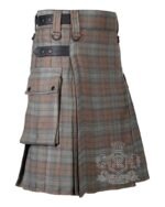 Black Watch Weathered Tartan Kilt – Modern Utility Kilts - Image 2