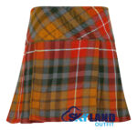 Buchanan Ancient Tartan Mini Kilt Girls Modern Kilt Skirt - Image 2