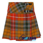 Buchanan Ancient Tartan Mini Kilt Girls Modern Kilt Skirt for Highland Dress