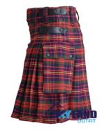 Cameron of Erracht Modern Tartan Kilt – Utility Scottish Kilts - Image 3