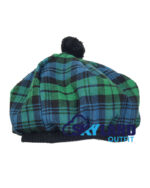 Campbell Ancient Tartan Tam o' Shanter Scottish Flat Bonnet - Image 2