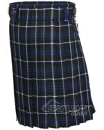 Blue Douglas Tartan 5-Yard Kilt | Lightweight Casual Kilts - Image 4