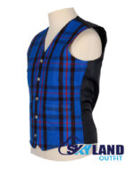 Elliot Tartan Waistcoat – 5 Buttons Argyle Vest | Made to Order - Image 2
