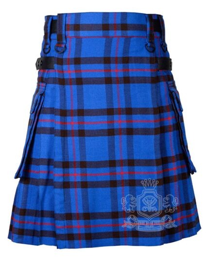 Elliot Modern Tartan Modern Utility Scottish Kilt for Highland Dress