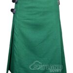 forest-green-wool-scottish-8-yard-kilt