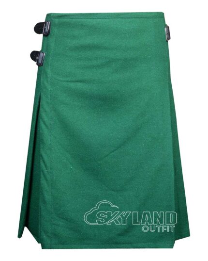 forest-green-wool-scottish-8-yard-kilt