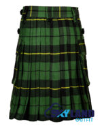 Wallace Hunting Tartan Kilt – Modern Utility Scottish Kilts - Image 4