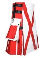 Northern Ireland Flag Utility Kilt – Handmade Cotton Patriotic Kilt - Image 2