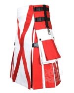 Northern Ireland Flag Utility Kilt – Handmade Cotton Patriotic Kilt - Image 3