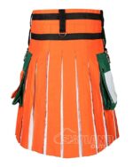 Irish Flag Utility Kilt – Handmade Cotton Patriotic Kilt for Men - Image 4