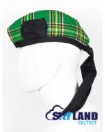 Irish Heritage Tartan Glengarry Hat Traditional Celtic Cap - Image 2