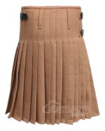 Khaki Wool Blazer Kilt – Premium 8-Yard Traditional Kilts - Image 3