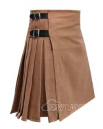 Khaki Wool Blazer Kilt – Premium 8-Yard Traditional Kilts - Image 2