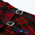 MacDonald Tartan Mini Billie Kilt Girls Modern Kilt Skirt - Image 3
