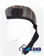 Weathered Mackenzie Tartan Glengarry Hat Traditional Cap - Image 2