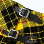 MacLeod of Lewis Tartan Mini Billie Kilt | Girls Modern Kilt Skirt - Image 3