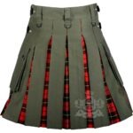 Oliver Green Wallace Tartan Hybrid Utility Kilt - Image 4