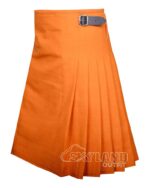 Orange Wool Blazer Kilt – Premium 8 Yard Traditional Scottish Kilts - Image 3