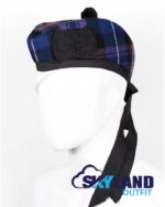 Pride of Scotland Tartan Glengarry Hat Traditional Scottish Cap